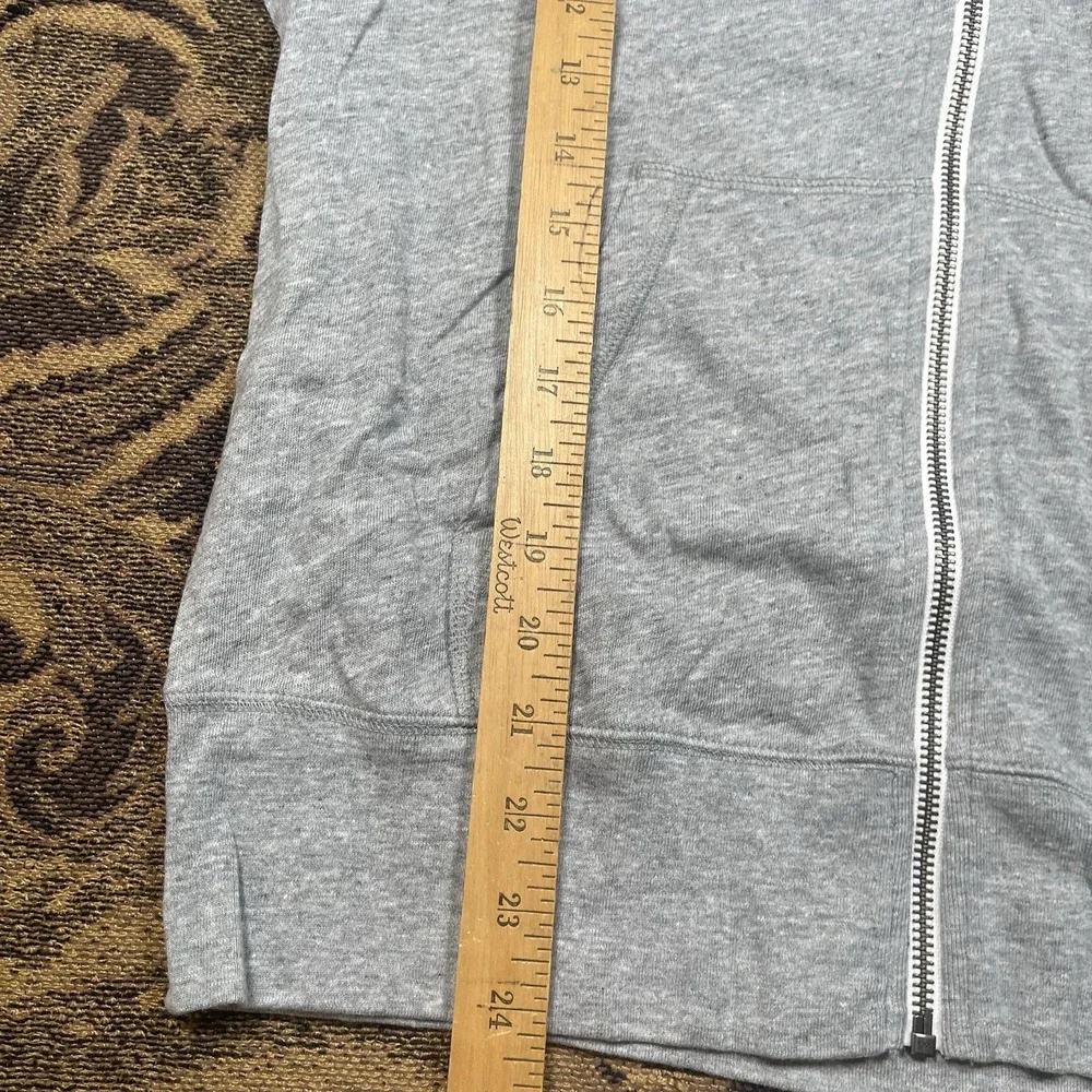 Nike Houston Dash NWSL Core Heather Gray Full Zip Hoodie Womens Size Large New